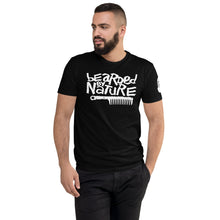 Load image into Gallery viewer, Unisex Bearded By Nature Classic Short Sleeve T-shirt - Black