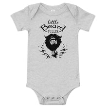 Load image into Gallery viewer, Baby Short Sleeve Little Beard Puller One Piece