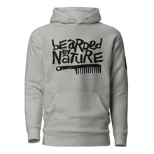 Load image into Gallery viewer, Unisex Bearded By Nature Classic Hoodie - Grey