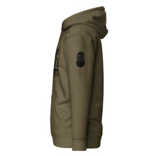Load image into Gallery viewer, Unisex Bearded By Nature Classic Logo Hoodie - Military Green