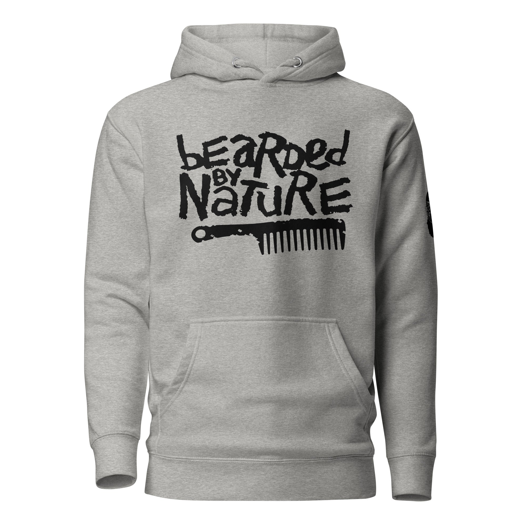 telex låne Til Ni Unisex Bearded By Nature Classic Hoodie - Grey